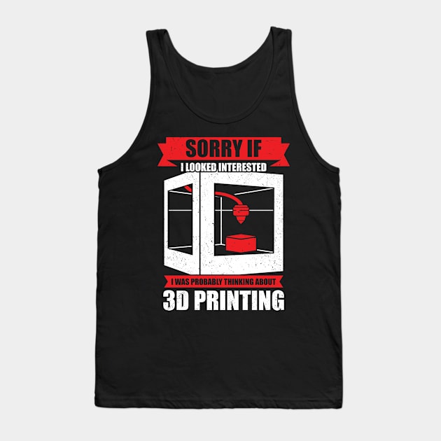 3D Print Printing Artist Gift Tank Top by Dolde08